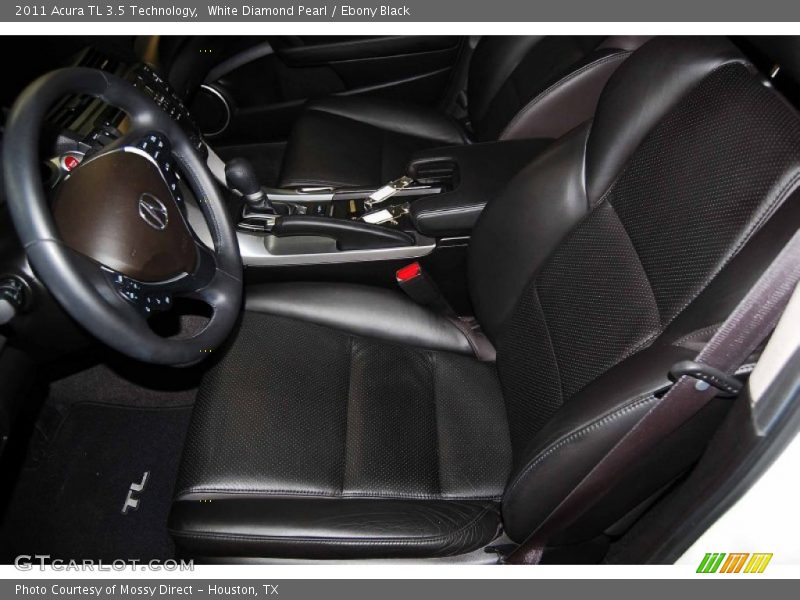 White Diamond Pearl / Ebony Black 2011 Acura TL 3.5 Technology