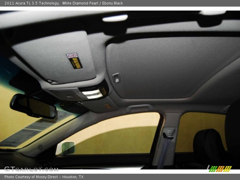 White Diamond Pearl / Ebony Black 2011 Acura TL 3.5 Technology