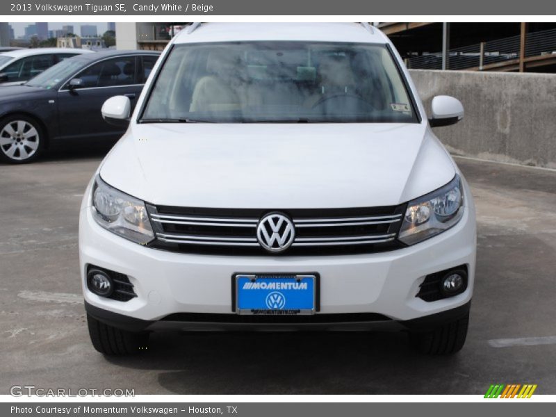 Candy White / Beige 2013 Volkswagen Tiguan SE