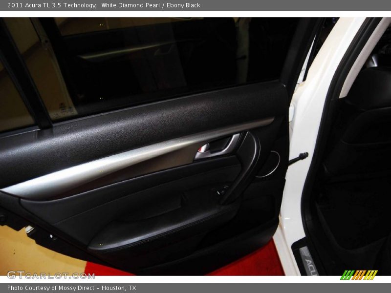 White Diamond Pearl / Ebony Black 2011 Acura TL 3.5 Technology