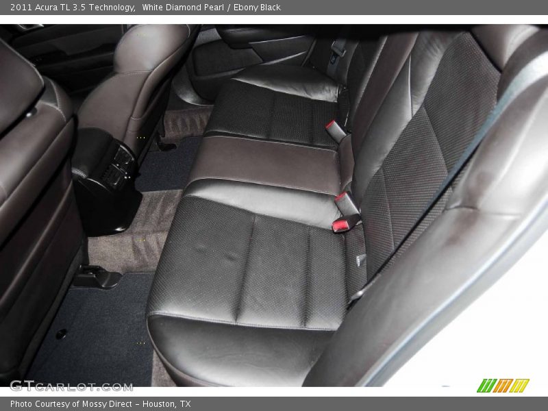 White Diamond Pearl / Ebony Black 2011 Acura TL 3.5 Technology
