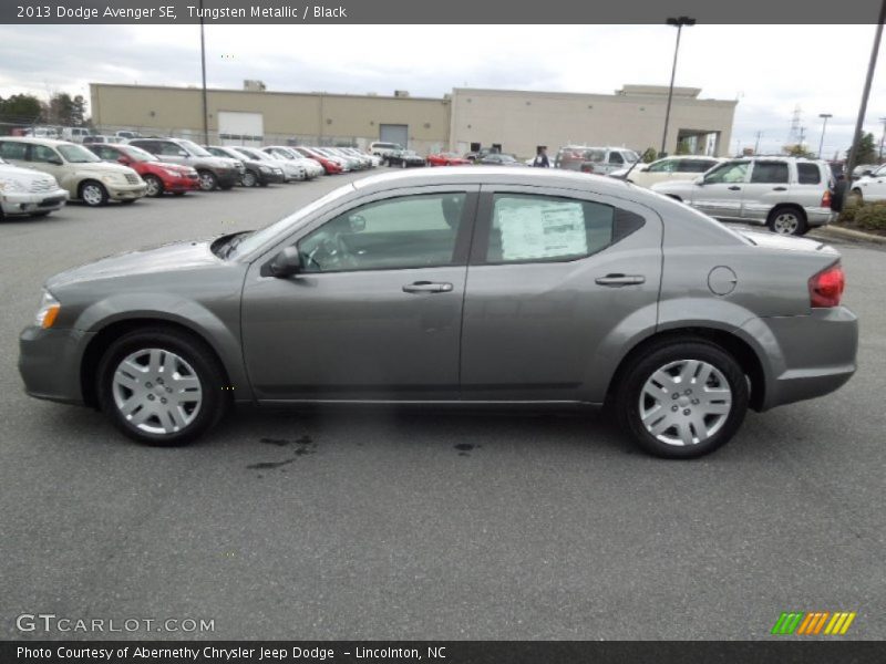 Tungsten Metallic / Black 2013 Dodge Avenger SE