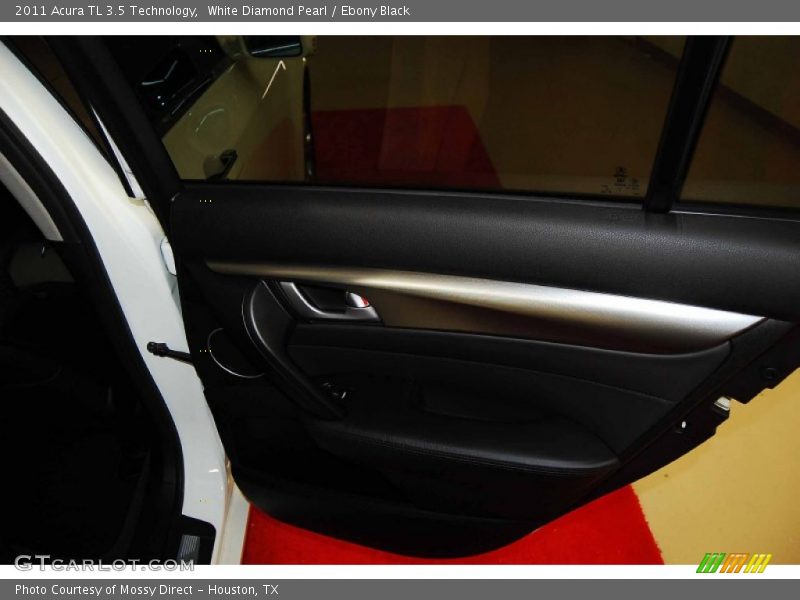 White Diamond Pearl / Ebony Black 2011 Acura TL 3.5 Technology