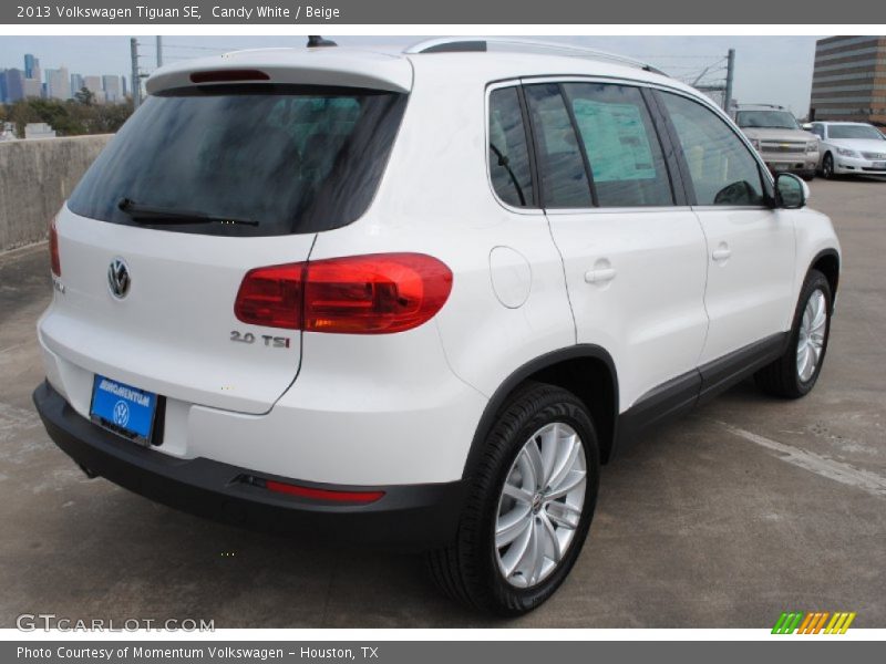 Candy White / Beige 2013 Volkswagen Tiguan SE
