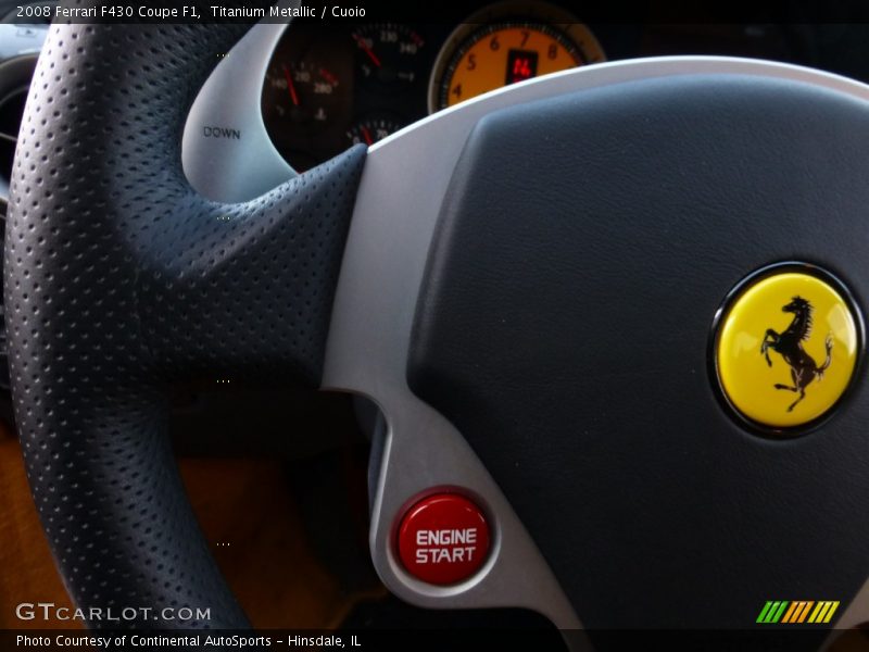 Controls of 2008 F430 Coupe F1