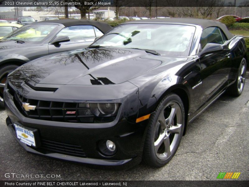 Black / Mojave 2013 Chevrolet Camaro SS/RS Convertible
