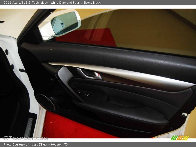 White Diamond Pearl / Ebony Black 2011 Acura TL 3.5 Technology