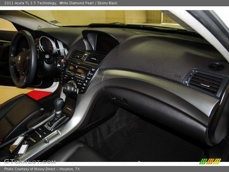 White Diamond Pearl / Ebony Black 2011 Acura TL 3.5 Technology