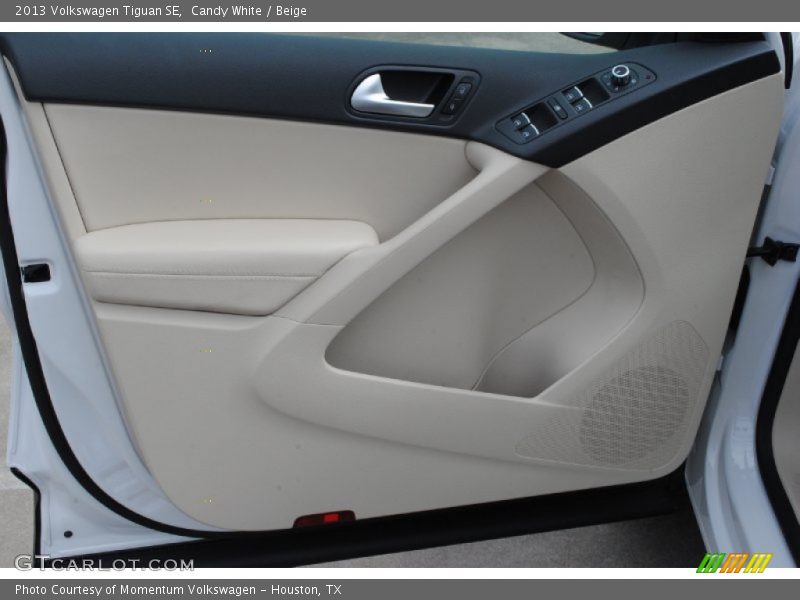 Candy White / Beige 2013 Volkswagen Tiguan SE