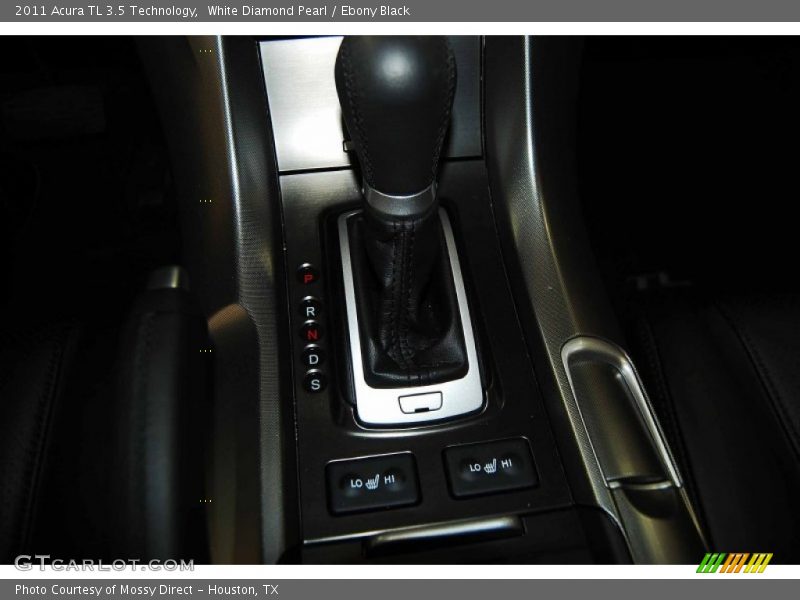 White Diamond Pearl / Ebony Black 2011 Acura TL 3.5 Technology