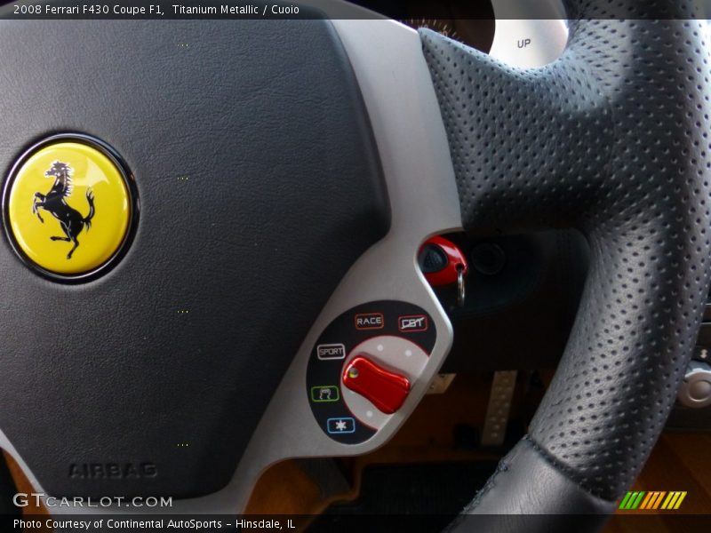 Controls of 2008 F430 Coupe F1