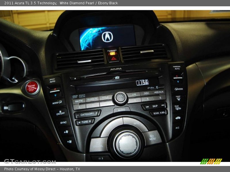 White Diamond Pearl / Ebony Black 2011 Acura TL 3.5 Technology