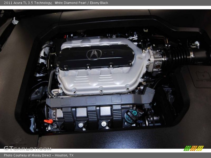 White Diamond Pearl / Ebony Black 2011 Acura TL 3.5 Technology
