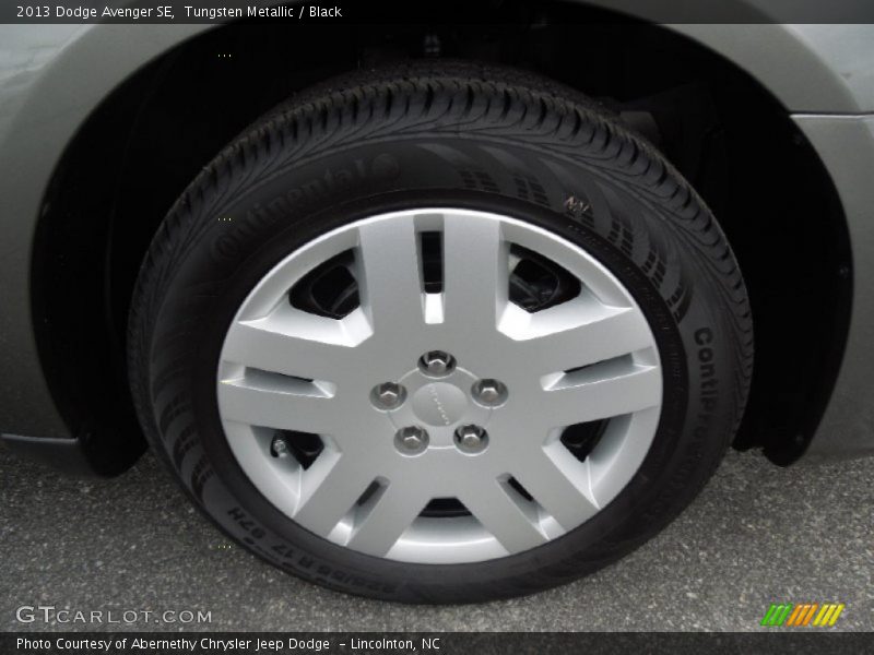 Tungsten Metallic / Black 2013 Dodge Avenger SE