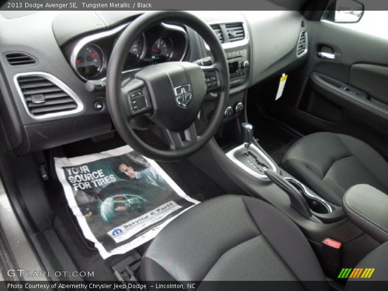Tungsten Metallic / Black 2013 Dodge Avenger SE