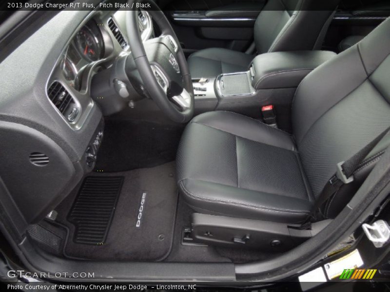 Pitch Black / Black 2013 Dodge Charger R/T Plus