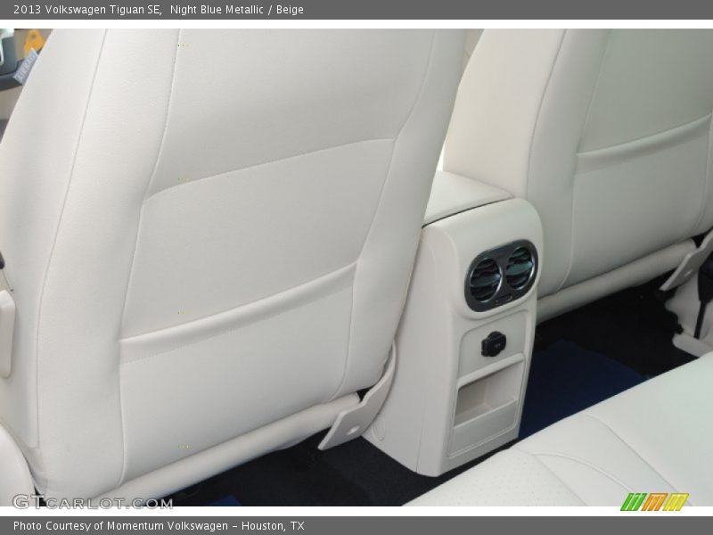 Night Blue Metallic / Beige 2013 Volkswagen Tiguan SE