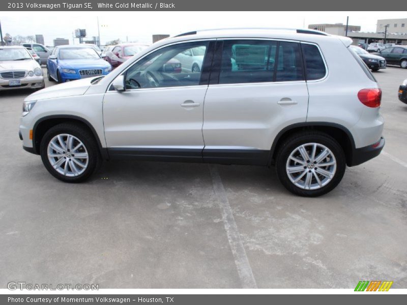  2013 Tiguan SE White Gold Metallic
