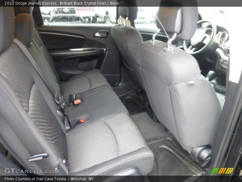 Brilliant Black Crystal Pearl / Black 2011 Dodge Journey Express
