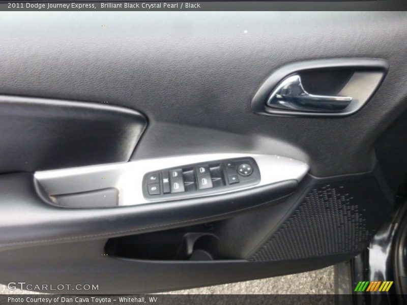 Brilliant Black Crystal Pearl / Black 2011 Dodge Journey Express
