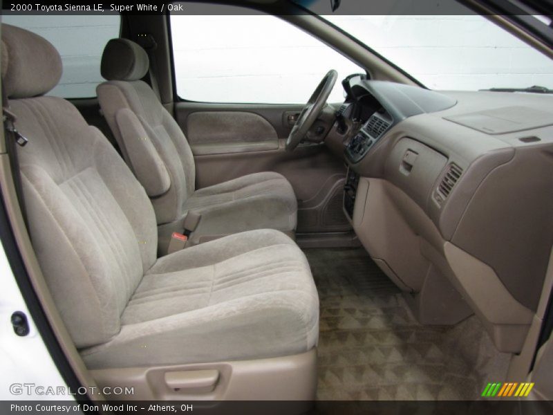 Super White / Oak 2000 Toyota Sienna LE