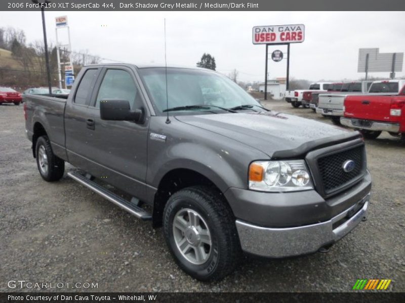 Dark Shadow Grey Metallic / Medium/Dark Flint 2006 Ford F150 XLT SuperCab 4x4
