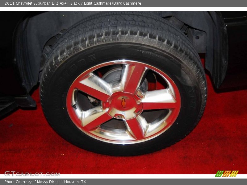 Black / Light Cashmere/Dark Cashmere 2011 Chevrolet Suburban LTZ 4x4