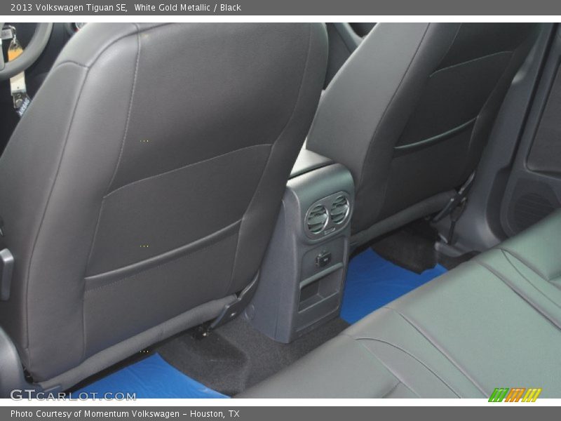 White Gold Metallic / Black 2013 Volkswagen Tiguan SE