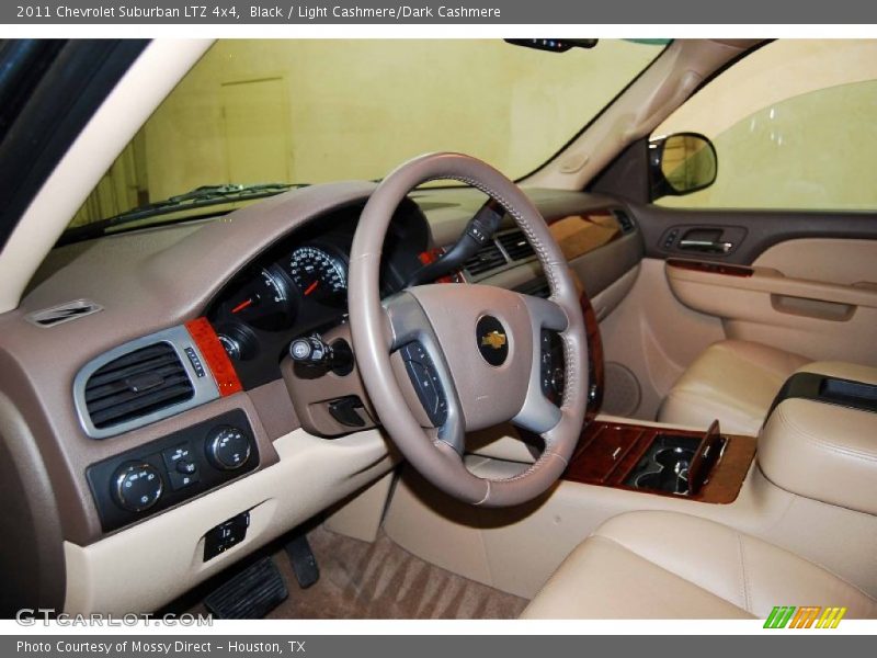 Black / Light Cashmere/Dark Cashmere 2011 Chevrolet Suburban LTZ 4x4