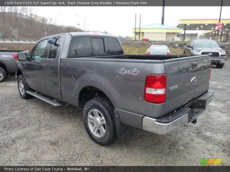Dark Shadow Grey Metallic / Medium/Dark Flint 2006 Ford F150 XLT SuperCab 4x4
