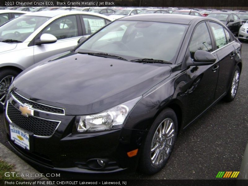 Black Granite Metallic / Jet Black 2013 Chevrolet Cruze ECO
