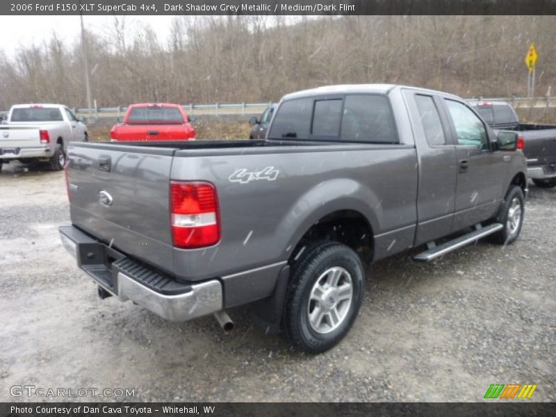 Dark Shadow Grey Metallic / Medium/Dark Flint 2006 Ford F150 XLT SuperCab 4x4