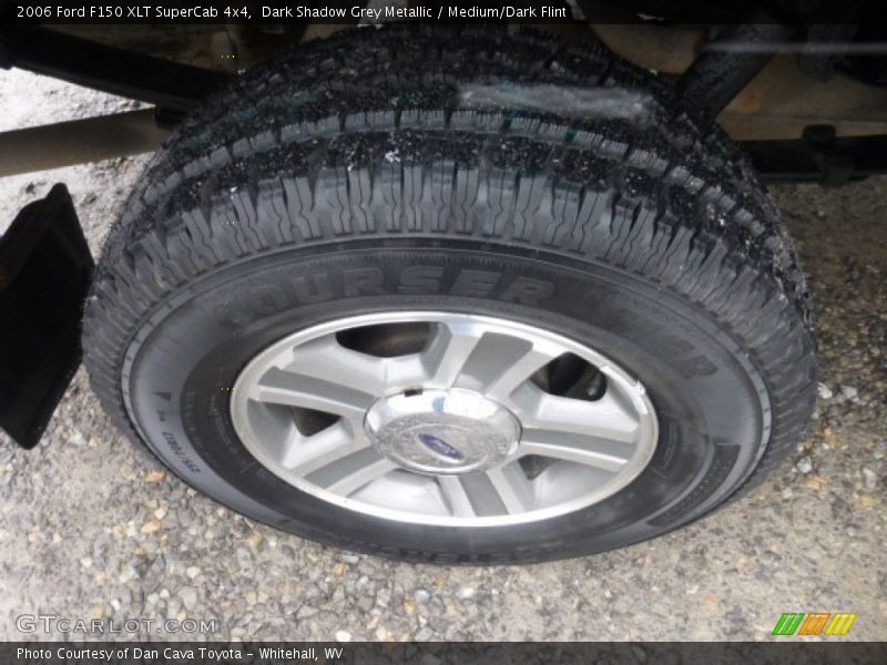 Dark Shadow Grey Metallic / Medium/Dark Flint 2006 Ford F150 XLT SuperCab 4x4