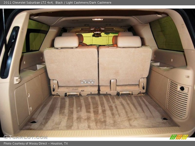 Black / Light Cashmere/Dark Cashmere 2011 Chevrolet Suburban LTZ 4x4