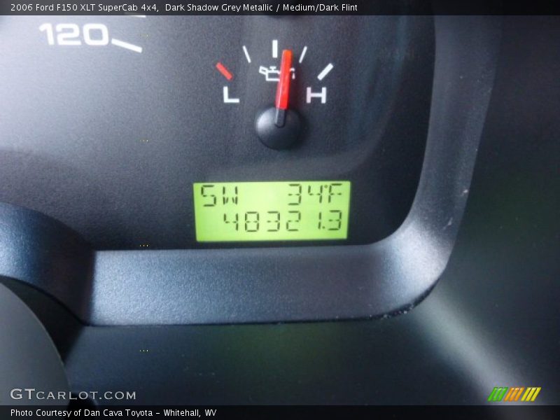 Dark Shadow Grey Metallic / Medium/Dark Flint 2006 Ford F150 XLT SuperCab 4x4