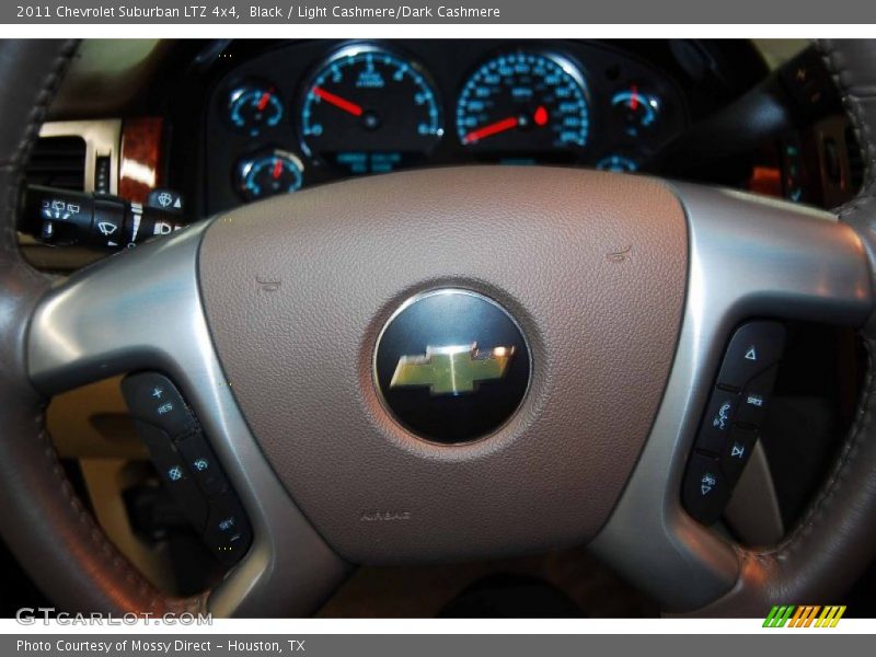 Black / Light Cashmere/Dark Cashmere 2011 Chevrolet Suburban LTZ 4x4