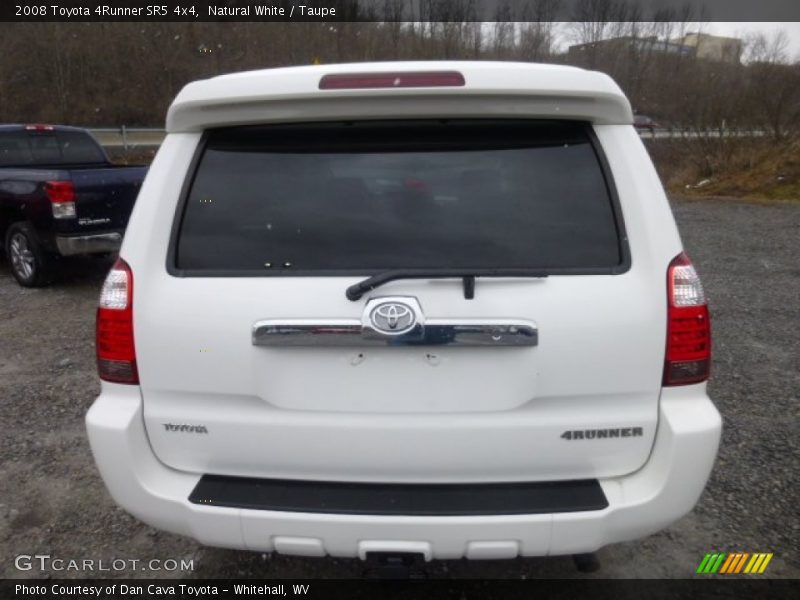 Natural White / Taupe 2008 Toyota 4Runner SR5 4x4