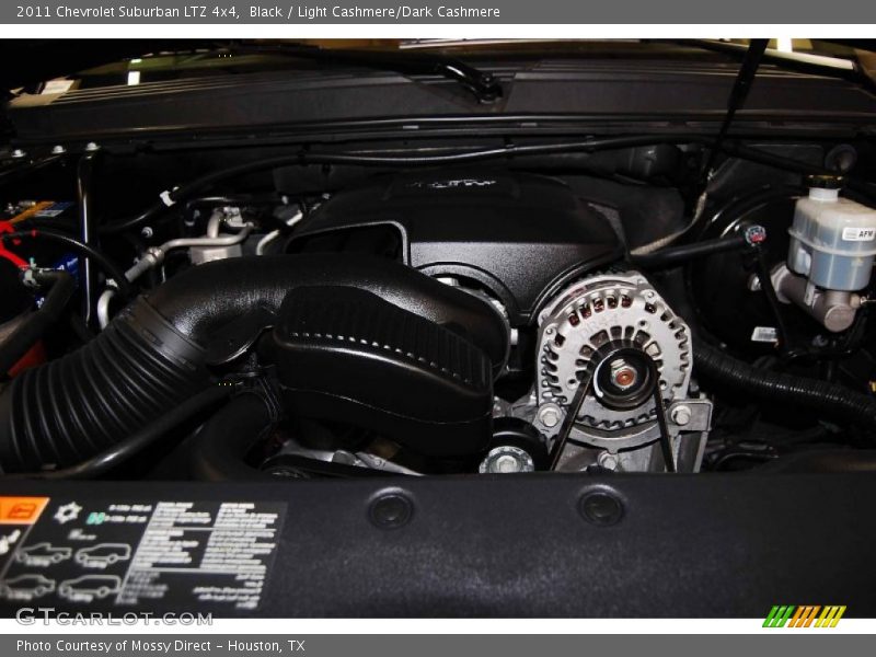 Black / Light Cashmere/Dark Cashmere 2011 Chevrolet Suburban LTZ 4x4