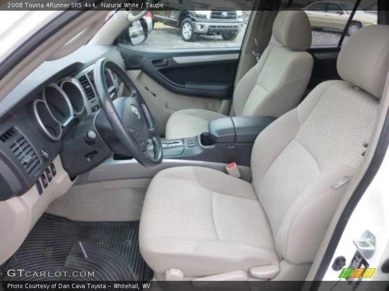 Natural White / Taupe 2008 Toyota 4Runner SR5 4x4