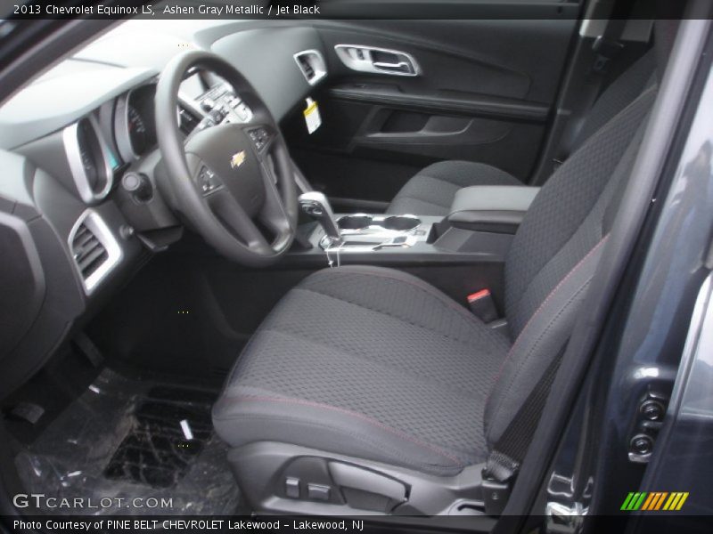 Ashen Gray Metallic / Jet Black 2013 Chevrolet Equinox LS