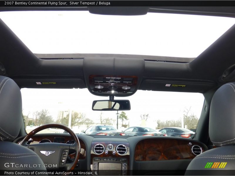 Sunroof of 2007 Continental Flying Spur 