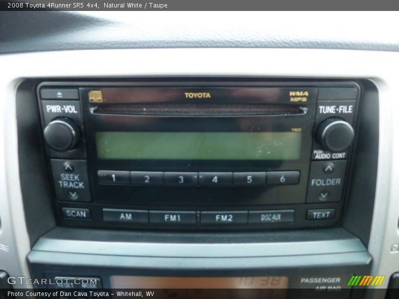 Natural White / Taupe 2008 Toyota 4Runner SR5 4x4