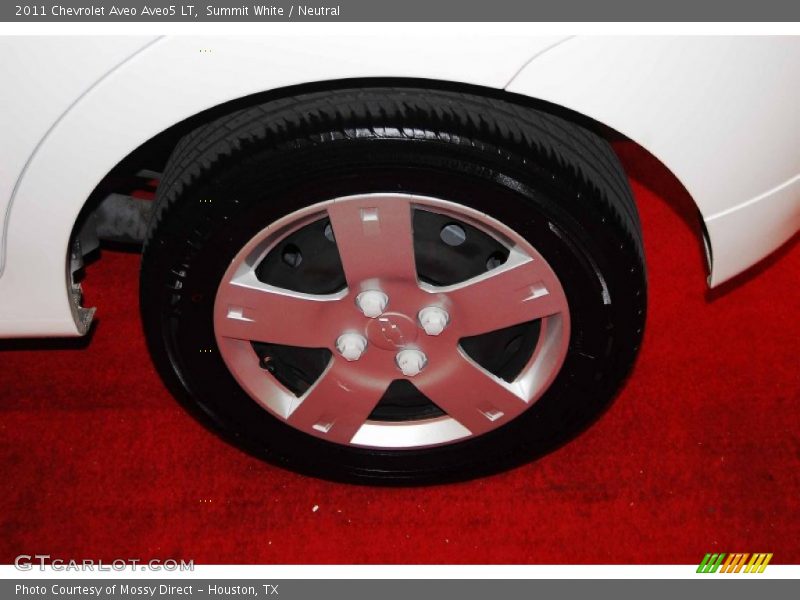 Summit White / Neutral 2011 Chevrolet Aveo Aveo5 LT