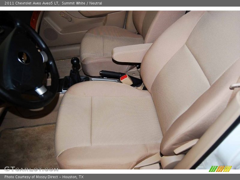 Summit White / Neutral 2011 Chevrolet Aveo Aveo5 LT