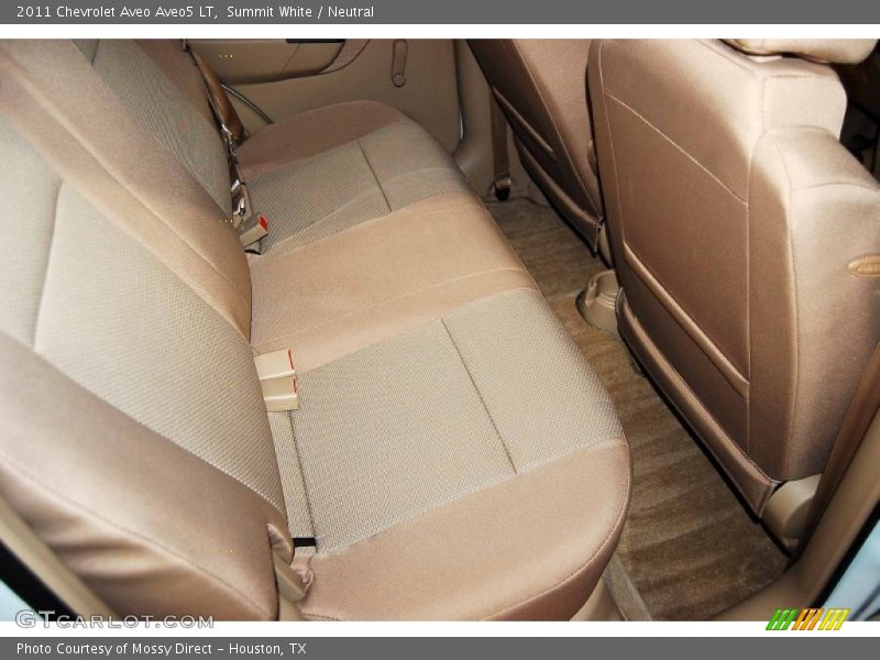 Summit White / Neutral 2011 Chevrolet Aveo Aveo5 LT