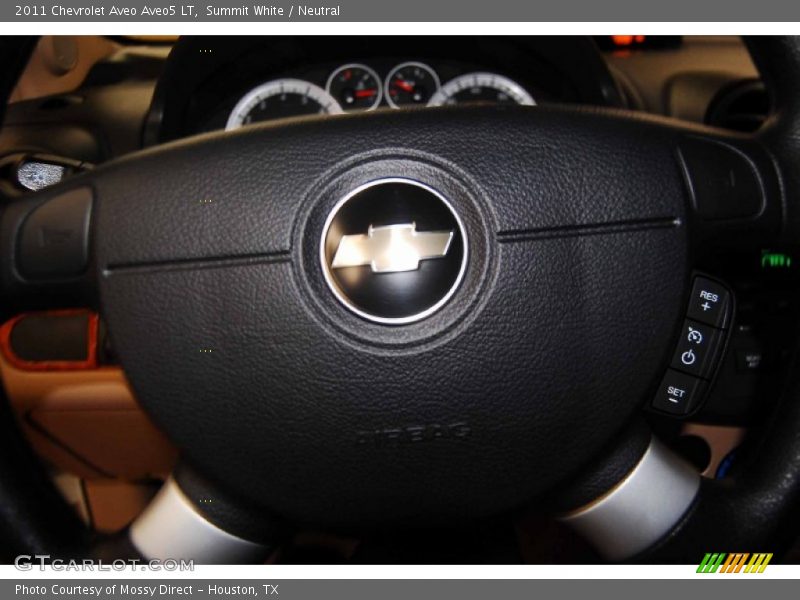 Summit White / Neutral 2011 Chevrolet Aveo Aveo5 LT