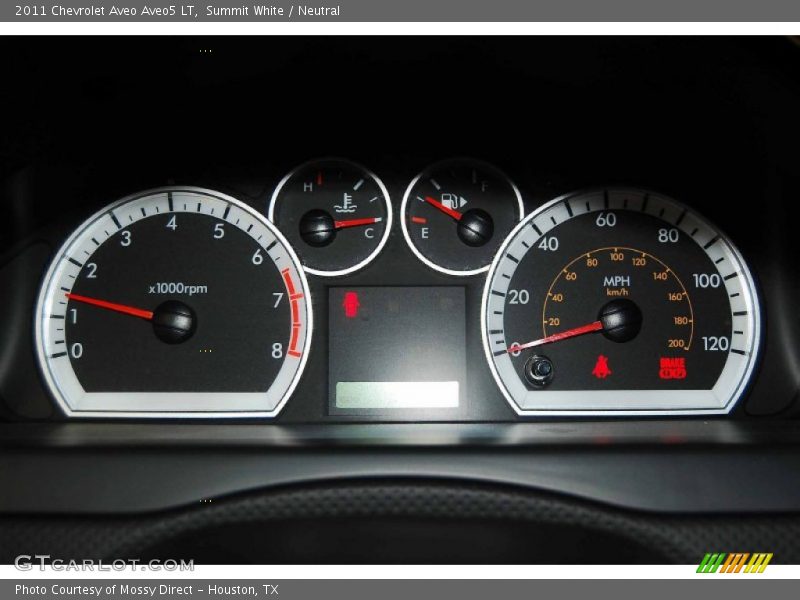 Summit White / Neutral 2011 Chevrolet Aveo Aveo5 LT