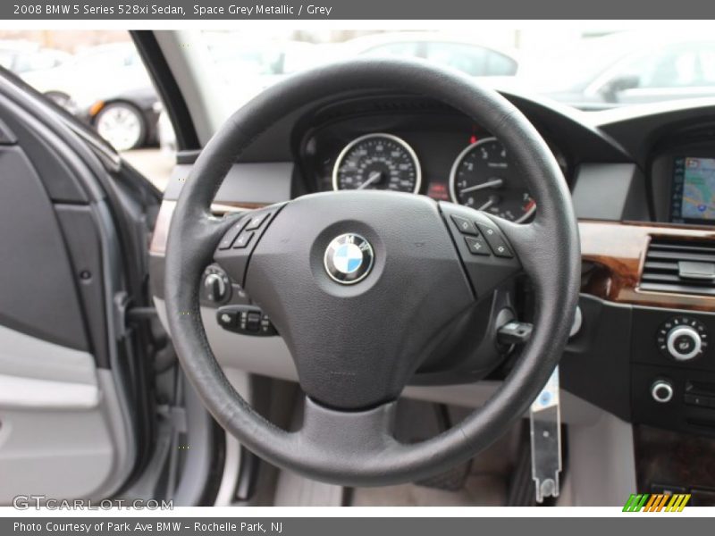  2008 5 Series 528xi Sedan Steering Wheel
