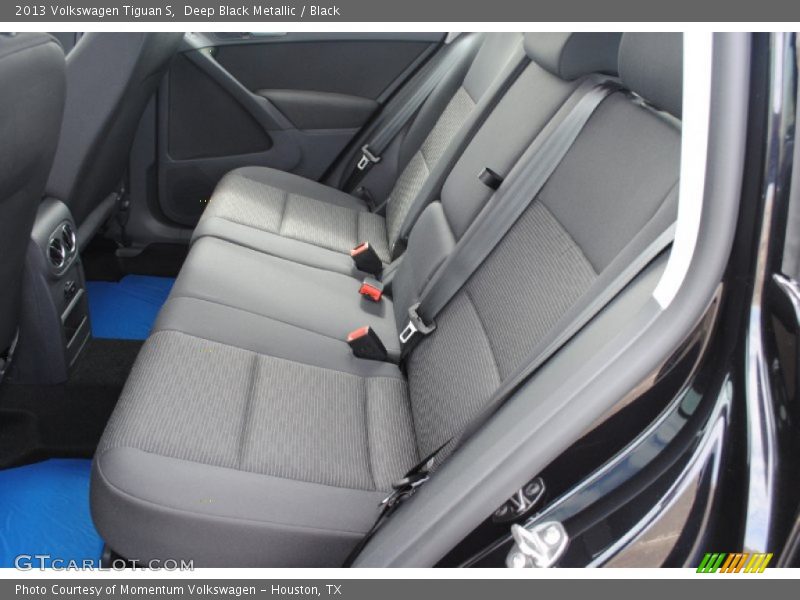 Deep Black Metallic / Black 2013 Volkswagen Tiguan S
