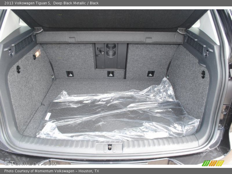 Deep Black Metallic / Black 2013 Volkswagen Tiguan S